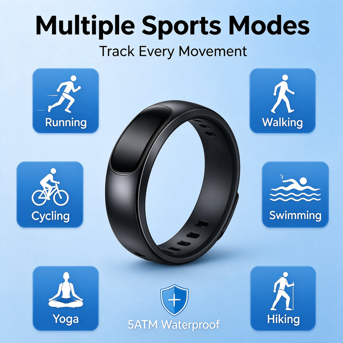 Lunelvia Smart Ring — AI Health & Sleep Tracker